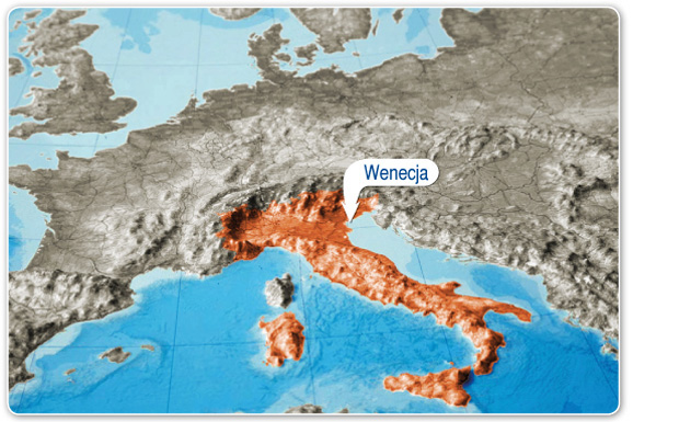 Mapa Wenecji
